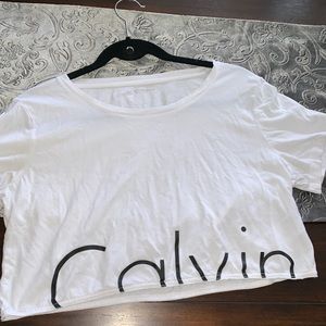 Urban Outfitters Calvin Klein Crop Top